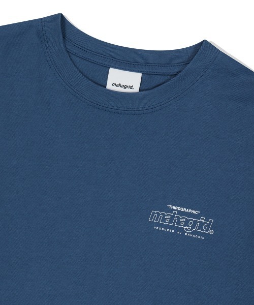 MAHAGRID(マハグリッド)の「『mahagrid/マハグリッド』BACK THIRD LOGO TEE /バックサードロゴ Tシャツ(Tシャツ/カットソー・メンズ・チャコールグレー/ブルー/ブラック/ホワイト・S/M/L/XL)」の13枚目の写真