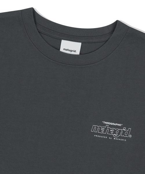 MAHAGRID(マハグリッド)の「『mahagrid/マハグリッド』BACK THIRD LOGO TEE /バックサードロゴ Tシャツ(Tシャツ/カットソー・メンズ・チャコールグレー/ブルー/ブラック/ホワイト・S/M/L/XL)」の14枚目の写真