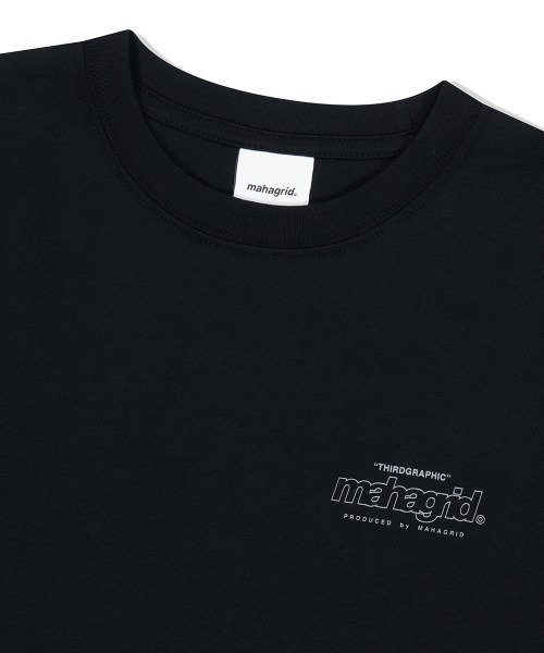 MAHAGRID(マハグリッド)の「『mahagrid/マハグリッド』BACK THIRD LOGO TEE /バックサードロゴ Tシャツ(Tシャツ/カットソー・メンズ・チャコールグレー/ブルー/ブラック/ホワイト・S/M/L/XL)」の12枚目の写真