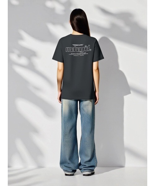 【mahagrid】25SS★ BACK THIRD LOGO TEE 8ab1c6b8316652dc272a29a468b8f3