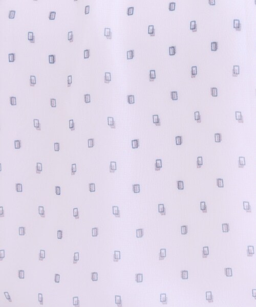 DRESKIP（ドレスキップ）の「【S-LL】首元ギャザーが大人上品な シフォンブラウス（シャツ/ブラウス・レディース・グリーン系/ホワイト系3/ブラック系/オフホワイト・01/02/03/04）」の12枚目の写真