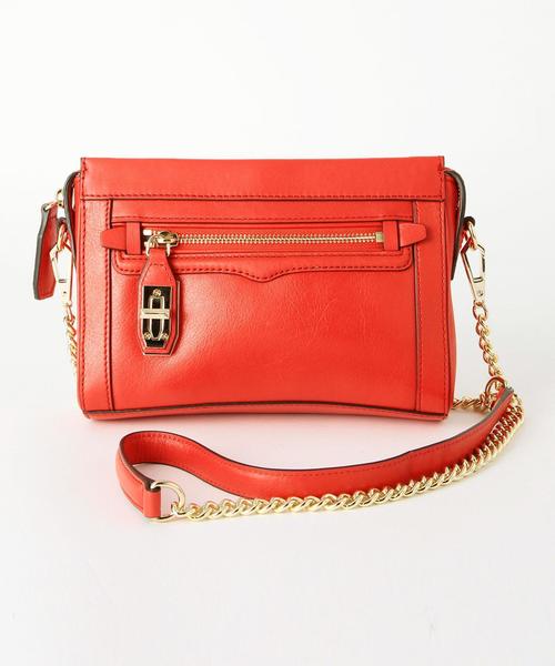 Another Edition(アナザーエディション)の「REBECCA MINKOFFミニクロスショルダー/FCREBECCA/M mini Cross◆(ショルダーバッグ・レディース・ベージュ/レッド・フリー)」の2枚目の写真