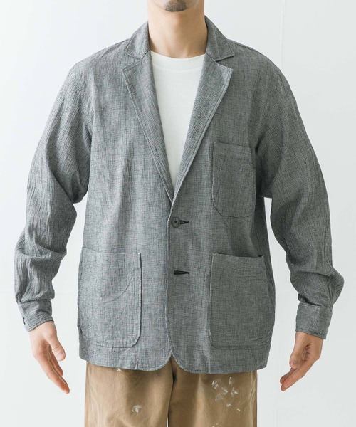 FREEMANS SPORTING CLUB（フリーマンズ スポーティング クラブ）の「FREEMANS SPORTING CLUB　DOBSON SHIRTS JACKET（その他アウター・メンズ・ブラック・SMALL/MEDIUM）」の2枚目の写真