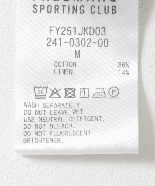 FREEMANS SPORTING CLUB（フリーマンズ スポーティング クラブ）の「FREEMANS SPORTING CLUB　DOBSON SHIRTS JACKET（その他アウター・メンズ・ブラック・SMALL/MEDIUM）」の11枚目の写真