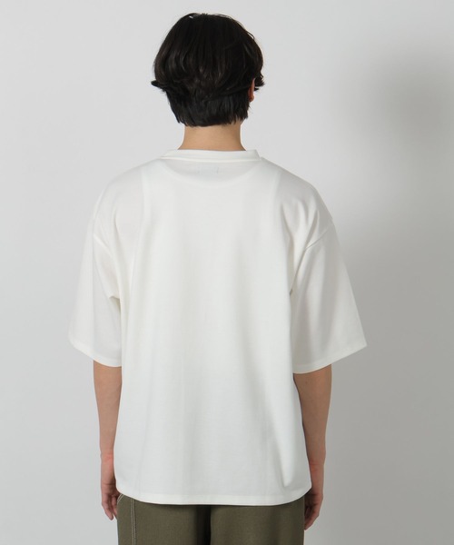 LAKOLE（ラコレ）の「アートペイントプリントT / 283520（Tシャツ/カットソー・メンズ・ホワイト/ブルー/チャコール・X-LARGE/LARGE/MEDIUM）」の7枚目の写真