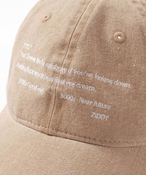 ZIDDY（ジディ）の「【 ニコ☆プチ 掲載 】英字ロゴキャップ（キャップ・キッズ・ブラック/ベージュ・FREE）」の11枚目の写真