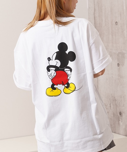ディズニー ミッキーマウス オーバーサイズ Tシャツ / Disney Mickey