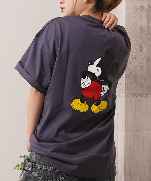 ディズニー ミッキーマウス オーバーサイズ Tシャツ / Disney Mickey