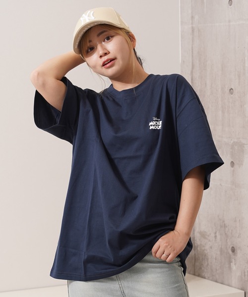 Disney(ディズニー)の「ディズニー ミッキーマウス オーバーサイズ Tシャツ / Disney Mickey Mouse Oversized T-Shirt(Tシャツ/カットソー・レディース・B/A/C/D/E/F・M/L)」の16枚目の写真