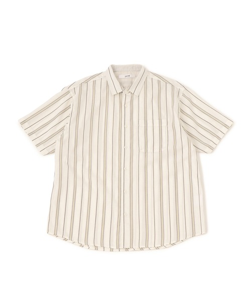  j.n.r.d（ジェー・エヌ・アール・ディー）の「j.n.r.d/パナマパターン半袖シャツ（シャツ/ブラウス・メンズ・ホワイト系その他2/チャコールグレー・M/L/LL）」の11枚目の写真