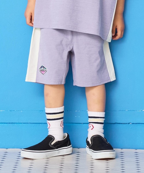 Life Support Products(ライフサポートプロダクツ)の「【水陸両用】サイド切り替えショーツ(その他パンツ・キッズ・オレンジ/アイボリー/チャコール/ラベンダー・100/110/120/80/130/95/140/150/90)」の1枚目の写真