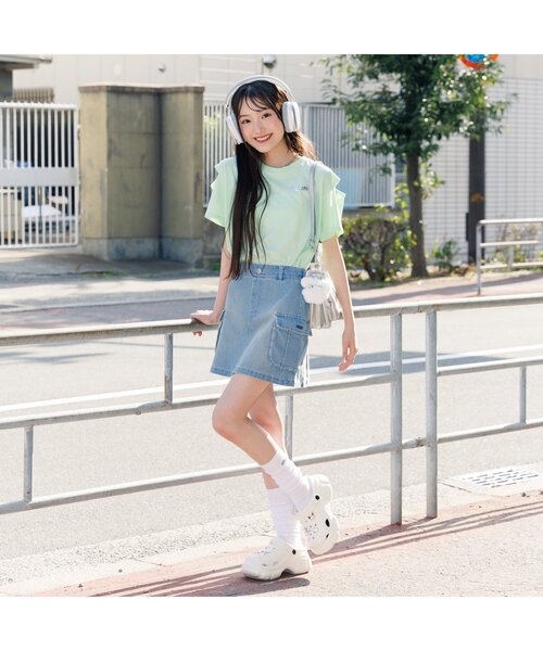 algy（アルジー）の「テンシャプリントT（Tシャツ/カットソー・キッズ・ブラック/オフホワイト/ミント・XX-SMALL/X-SMALL/SMALL/MEDIUM）」の9枚目の写真