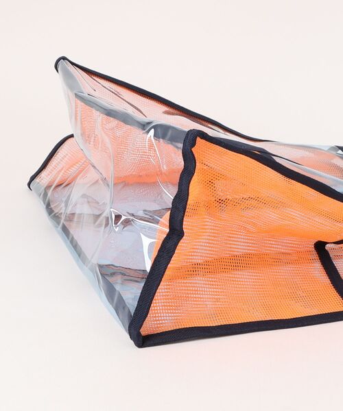 FOUND GOOD（ファウンドグッド）の「PVCビーチBAG（トートバッグ・レディース・グリーン系2/ブルー系・FREE）」の4枚目の写真