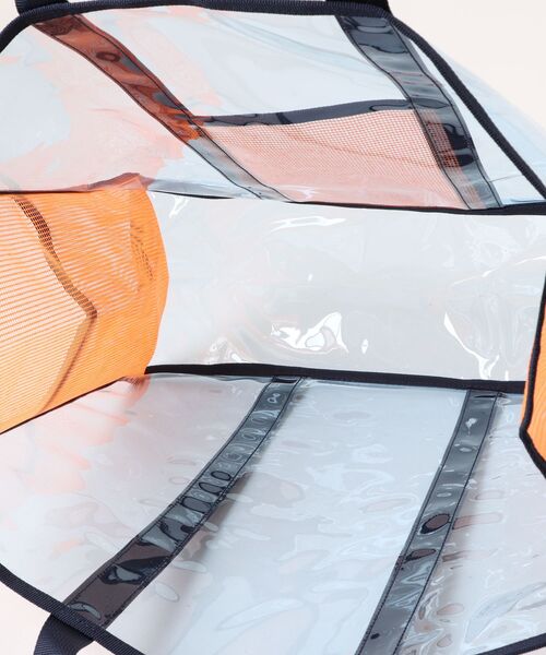 FOUND GOOD（ファウンドグッド）の「PVCビーチBAG（トートバッグ・レディース・グリーン系2/ブルー系・FREE）」の5枚目の写真