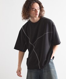 tk.TAKEO KIKUCHI | ハンドステッチスイッチカットソー(Tシャツ/カットソー)