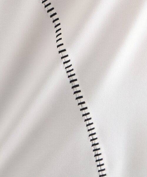 tk.TAKEO KIKUCHI（ティーケータケオキクチ）の「ハンドステッチスイッチカットソー（Tシャツ/カットソー・メンズ・ホワイト/ブルー/ブラック・02/03）」の8枚目の写真