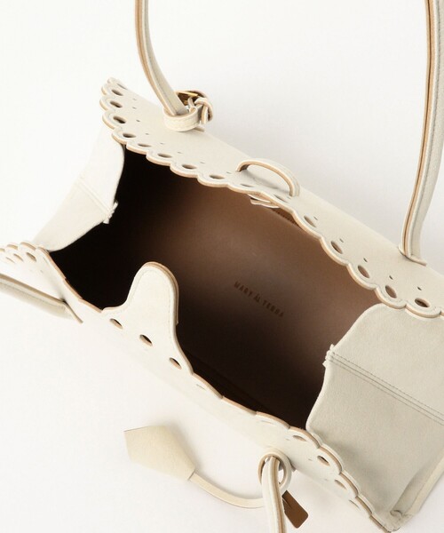 MARY AL TERNA / ENSOU スカラップ ハンドバッグ（トートバッグ