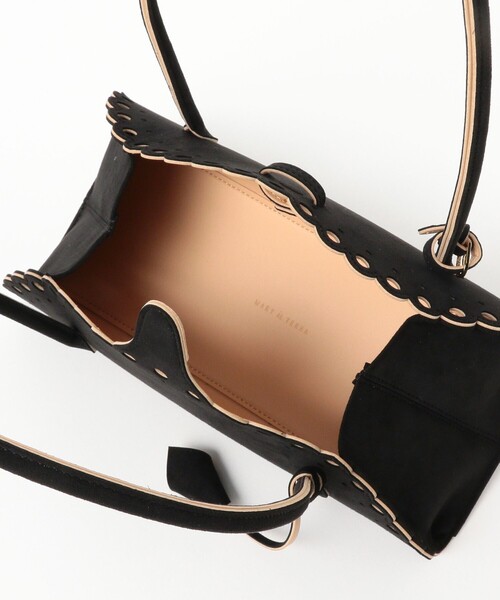 MARY AL TERNA / ENSOU スカラップ ハンドバッグ（トートバッグ