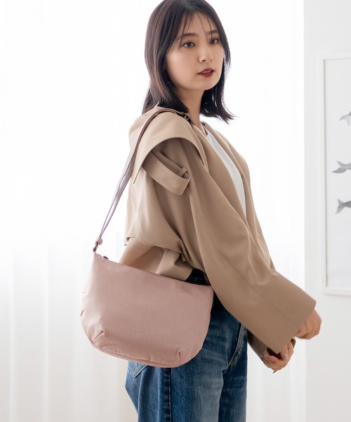 日本製 防水レザー ショルダーバッグ レディース ジャマレ Jamale ジャマレ 牛革 防水レザー ショルダー バッグ レディース