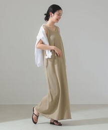 Demi-Luxe BEAMS | ヴィンテージ 天竺ワンピース［手洗い可］(ワンピース)