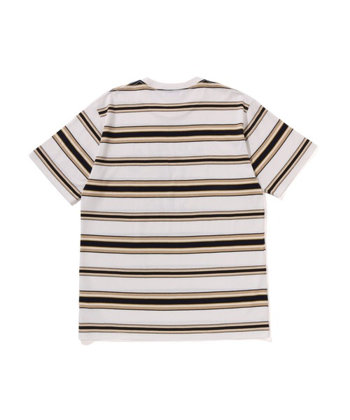 A BATHING APE(アベイシングエイプ)の「COLLEGE STRIPE TEE(Tシャツ/カットソー・メンズ・ホワイト/ネイビー/グリーン・LARGE/MEDIUM/X-LARGE/SMALL/XX-LARGE/XXX-LARGE)」の9枚目の写真