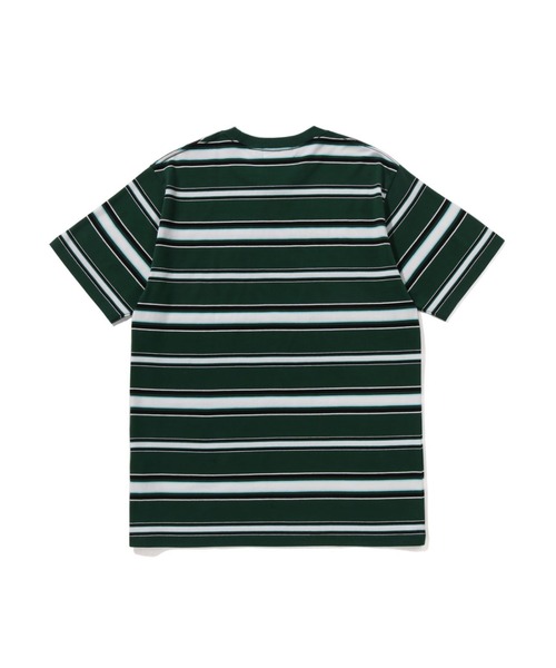 A BATHING APE(アベイシングエイプ)の「COLLEGE STRIPE TEE(Tシャツ/カットソー・メンズ・ホワイト/ネイビー/グリーン・LARGE/MEDIUM/X-LARGE/SMALL/XX-LARGE/XXX-LARGE)」の8枚目の写真