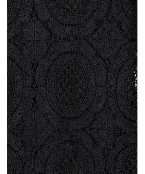 アメリロングワンピース MEDI INDIAN BIG LACE DRESS M セール】MEDI INDIAN BIG LACE DRESS（ワンピース）｜Ameri