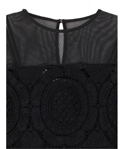 ワンピース AMERI vintage MEDI INDIAN BIG LACE DRESS セール】MEDI INDIAN BIG LACE DRESS（ワンピース）｜Ameri