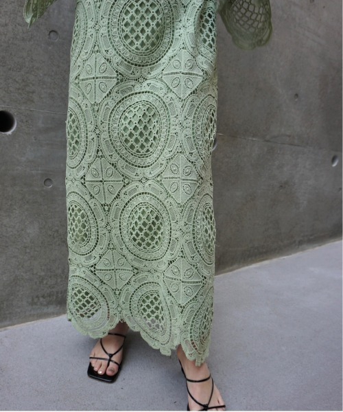 ワンピース MEDI INDIAN BIG LACE DRESS セール】MEDI INDIAN BIG LACE DRESS（ワンピース）｜Ameri