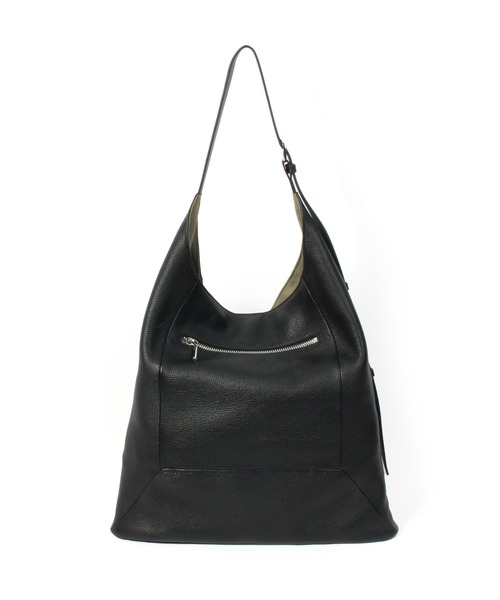 Beau're(ヴュレ)の「BEAURE Soft Leather One ショルダー Bag(ショルダーバッグ・レディース・ブラック/チョコ・FREE)」の8枚目の写真