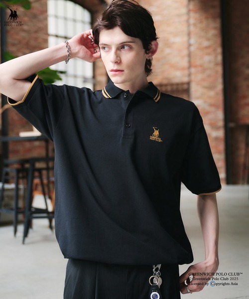 ナイスネス　鹿の子ポロシャツ【FUGAIN】 ナイスネス 鹿の子ポロシャツ【FUGAIN】