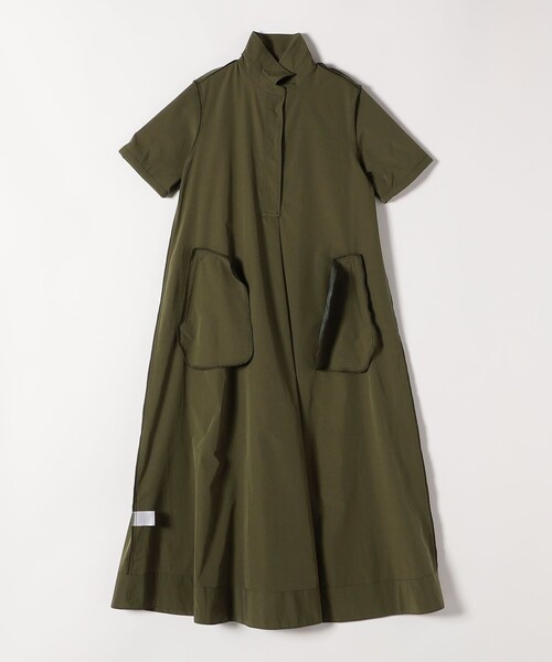 SHIPS any:〈洗濯機可能〉タイプライター スキッパー フレア シャツ