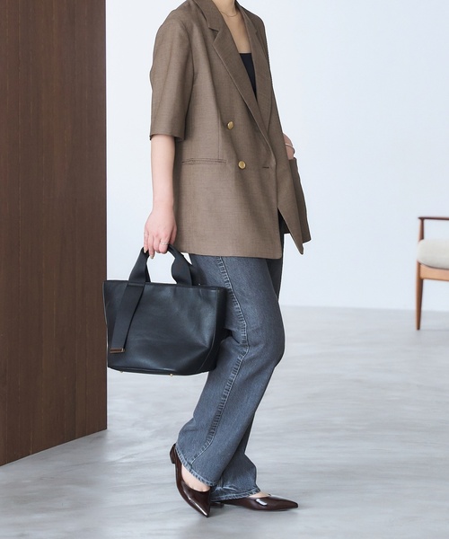 LE TALON（ルタロン）の「《追加4》ポインテッドワンストラップフラット（その他シューズ・レディース・ブラウン/レッド・21/21.5/22cm/22.5cm/23cm/23.5cm/24cm/24.5cm/25cm/25.5cm）」の6枚目の写真