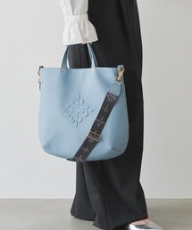 russet ラシット 2way ショルダーバッグ トートバッグ モノグラム russet（ラシット） ショルダーバッグ バッグ エンボスモノグラム2WAY