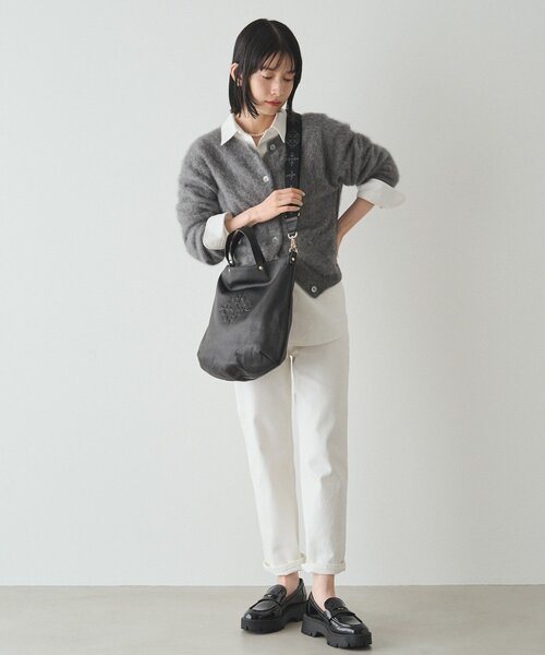 russet（ラシット）の「エンボスモノグラム 2WAYトートバッグ（トートバッグ・レディース・ブラック/グレー系その他・FREE）」の22枚目の写真