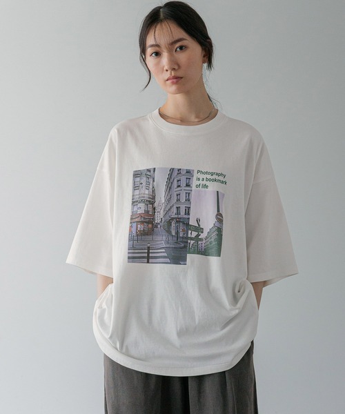 セール】カラーフォトプリントSS 575298（Tシャツ/カットソー