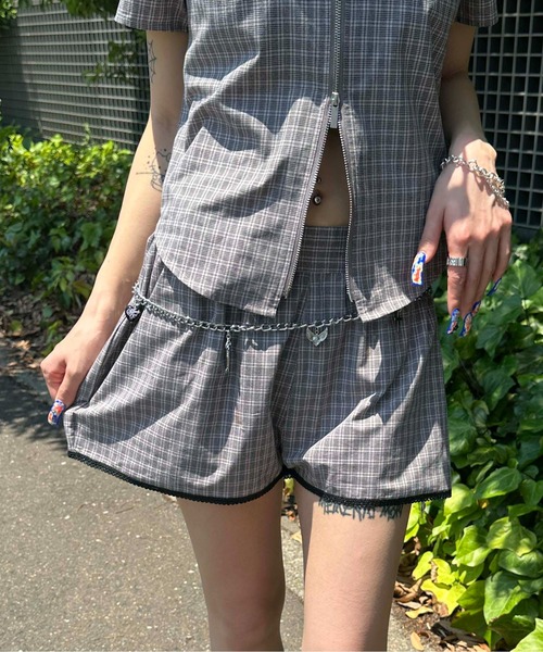 セール】チェックショートパンツ【SETUP 着用可能】（その他