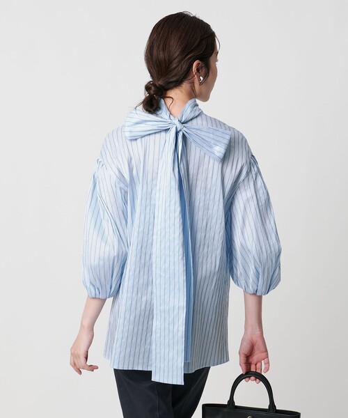 UNITED ARROWS(ユナイテッドアローズ)の「FABRICA シルキーボウタイブラウス - ウォッシャブル -(シャツ/ブラウス・レディース・オフホワイト/その他7/その他1・FREE)」の6枚目の写真