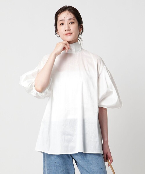 UNITED ARROWS(ユナイテッドアローズ)の「FABRICA シルキーボウタイブラウス - ウォッシャブル -(シャツ/ブラウス・レディース・オフホワイト/その他7/その他1・FREE)」の8枚目の写真