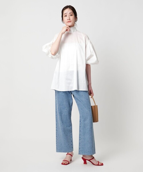 UNITED ARROWS(ユナイテッドアローズ)の「FABRICA シルキーボウタイブラウス - ウォッシャブル -(シャツ/ブラウス・レディース・オフホワイト/その他7/その他1・FREE)」の9枚目の写真