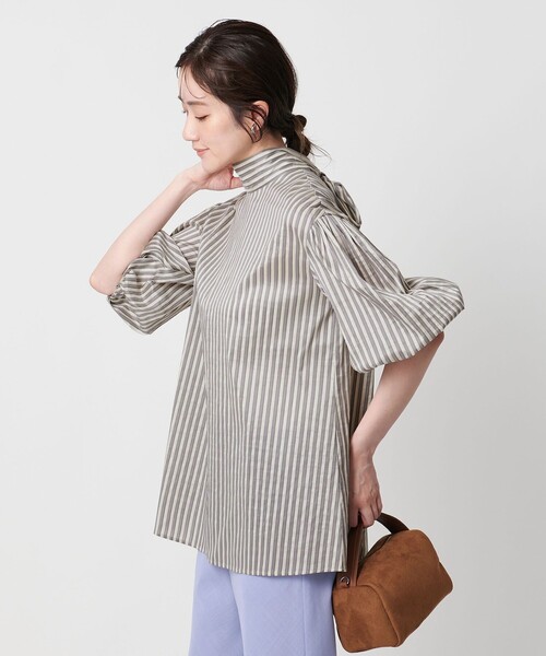 UNITED ARROWS(ユナイテッドアローズ)の「FABRICA シルキーボウタイブラウス - ウォッシャブル -(シャツ/ブラウス・レディース・オフホワイト/その他7/その他1・FREE)」の13枚目の写真