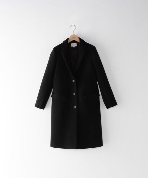 スティーブンアラン　メルトンチェスターコート STEVEN ALAN/スティーブンアラン】 100S MELTON CHESTER COAT