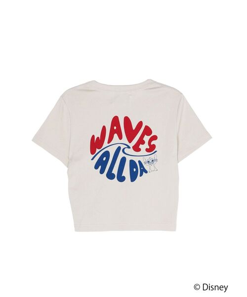 jouetie(ジュエティ)の「【Lilo&Stitch】ロゴフィットTシャツ(Tシャツ/カットソー・レディース・レッド/アイボリー/ブラック・MEDIUM)」の21枚目の写真