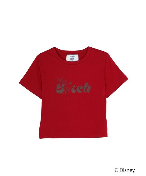 jouetie(ジュエティ)の「【Lilo&Stitch】ロゴフィットTシャツ(Tシャツ/カットソー・レディース・レッド/アイボリー/ブラック・MEDIUM)」の22枚目の写真