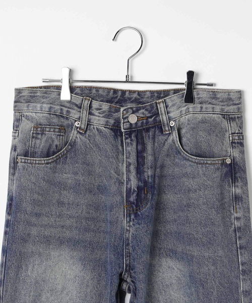 3.3 Field Trip （3.3フィールドトリップ）の「3.3 Field Trip／フレアタックデニム（デニムパンツ・メンズ・ダークグレー・LARGE/MEDIUM）」の13枚目の写真