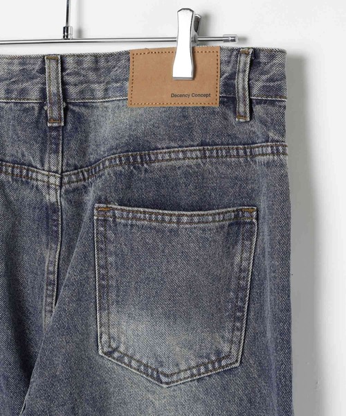 3.3 Field Trip （3.3フィールドトリップ）の「3.3 Field Trip／フレアタックデニム（デニムパンツ・メンズ・ダークグレー・LARGE/MEDIUM）」の17枚目の写真