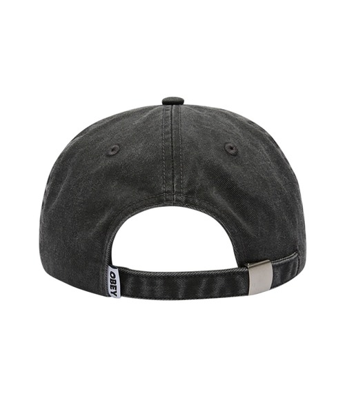 OBEY（オベイ）の「OBY/オベイ キャップ HOPE 5 PANEL STRAPBACK（キャップ・メンズ・ブラック/イエロー・FREE）」の4枚目の写真