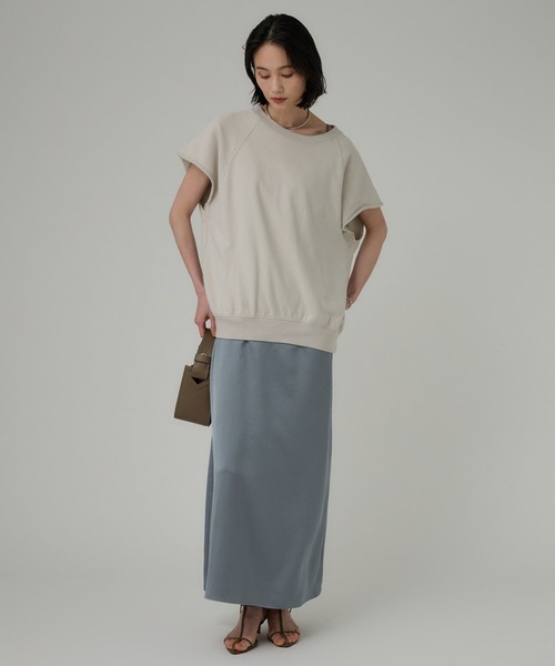 BABYLONE（バビロン）の「ノースリスウェットプルオーバー（Tシャツ/カットソー・レディース・ベージュ/ブラウン・フリー）」の3枚目の写真