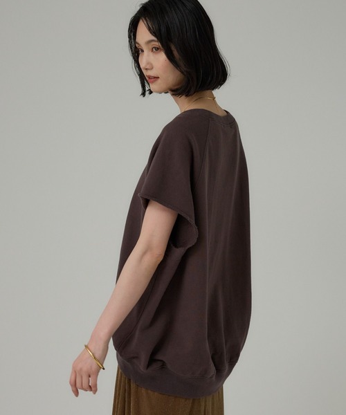 BABYLONE（バビロン）の「ノースリスウェットプルオーバー（Tシャツ/カットソー・レディース・ベージュ/ブラウン・フリー）」の17枚目の写真