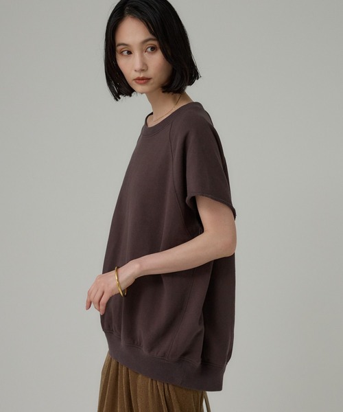 BABYLONE（バビロン）の「ノースリスウェットプルオーバー（Tシャツ/カットソー・レディース・ベージュ/ブラウン・フリー）」の18枚目の写真